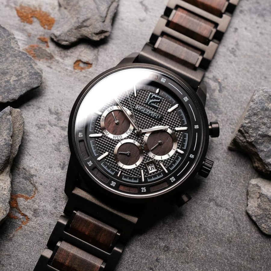 Uhren holzkern Chronograph | Strokkur