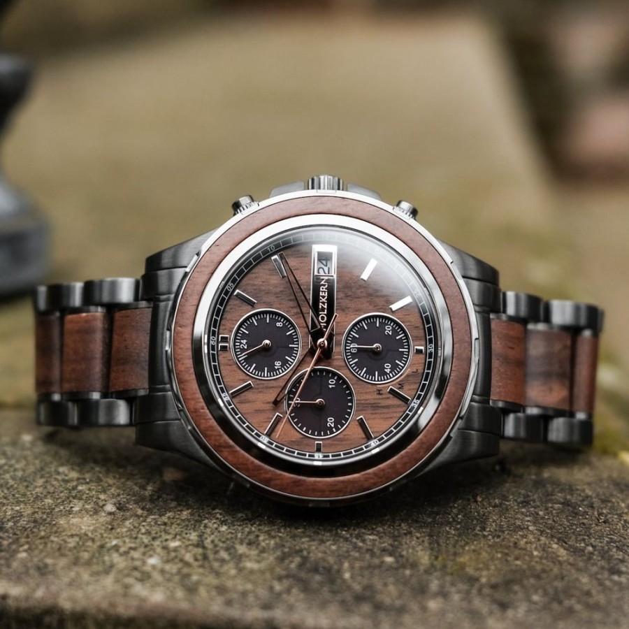 Uhren holzkern Chronograph | Lipan