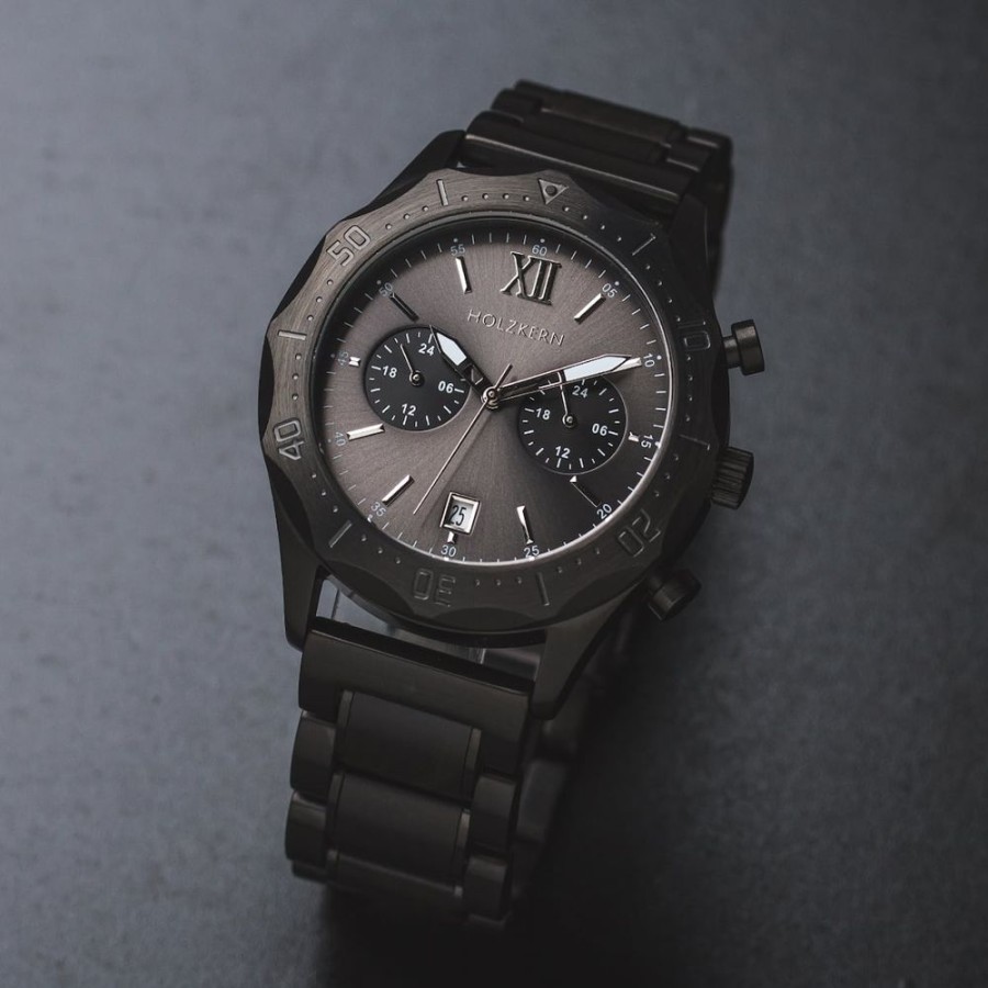 Uhren holzkern Chronograph | Black Vulture