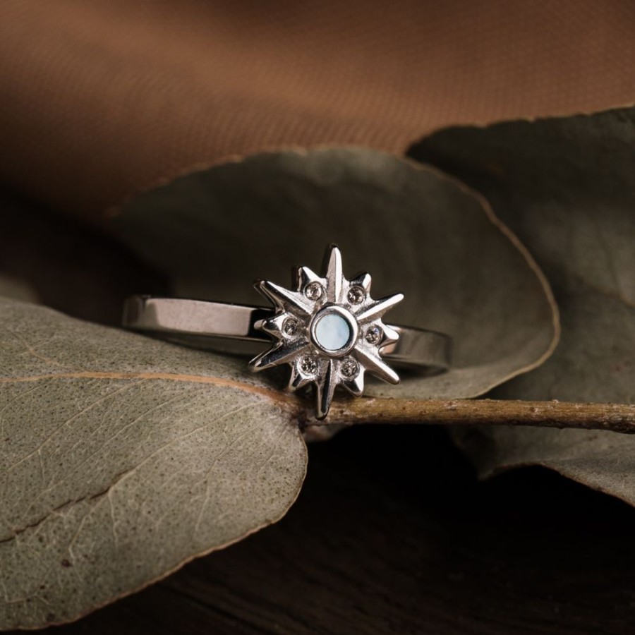 Schmuck holzkern Ringe | Asterisk Ring