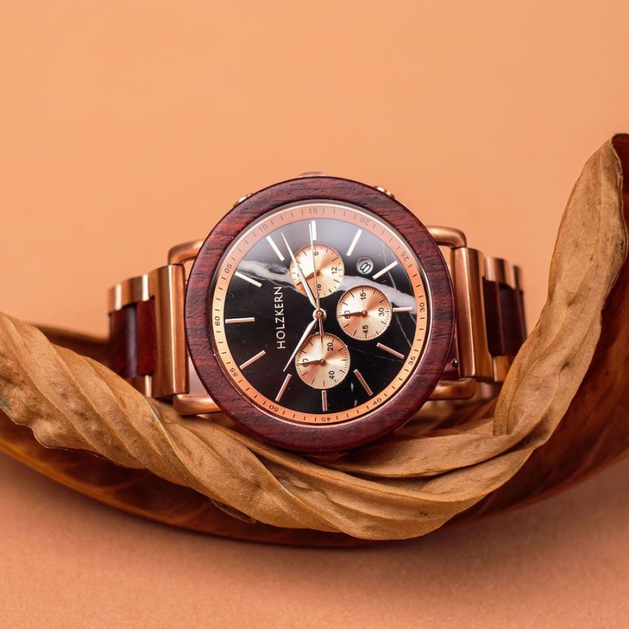 Uhren holzkern Chronograph | Morgenrot