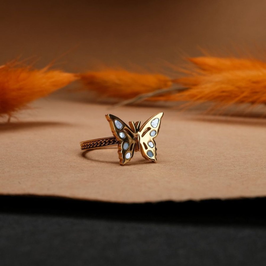 Schmuck holzkern Ringe | Fritillary Ring