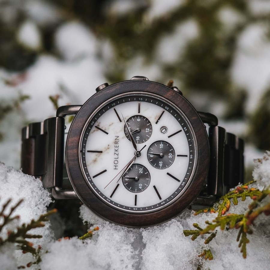 Uhren holzkern Chronograph | Polarlicht