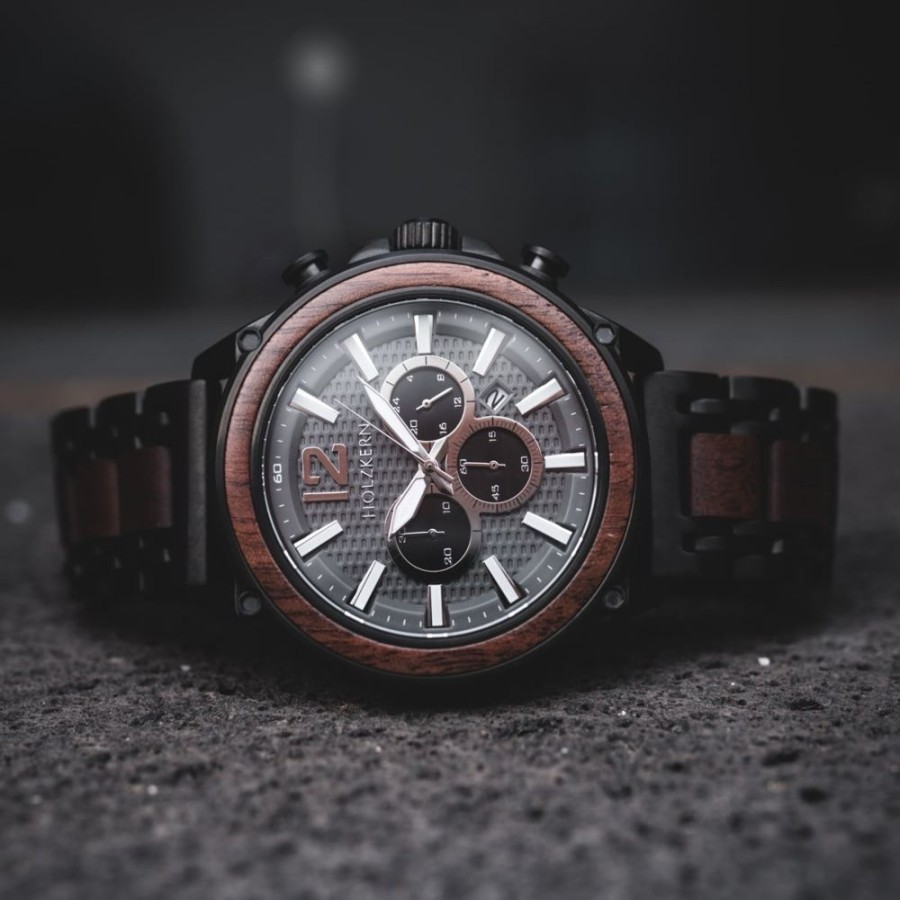 Uhren holzkern Chronograph | Great White