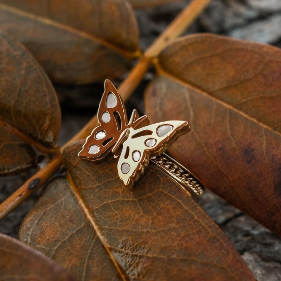 Schmuck holzkern Ringe | Fritillary Ring