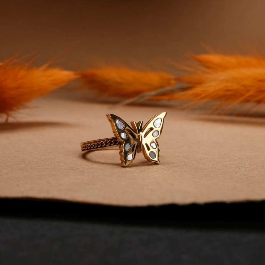 Schmuck holzkern Ringe | Fritillary Ring