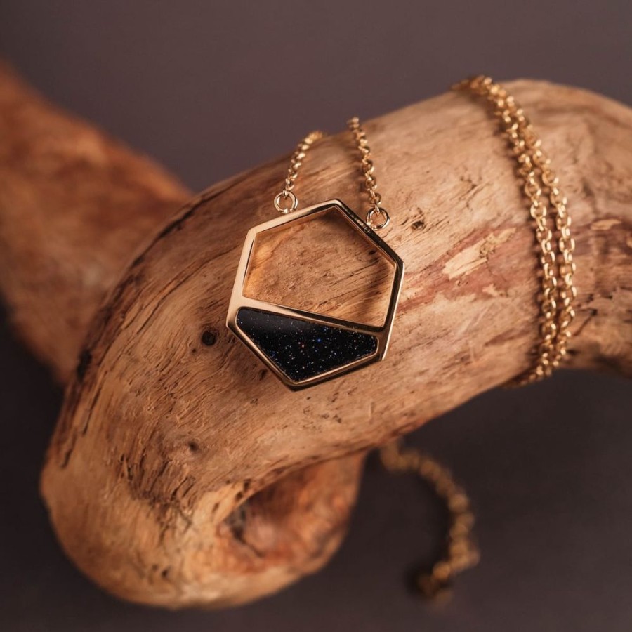 Schmuck holzkern Halsketten | Assemblage Halskette