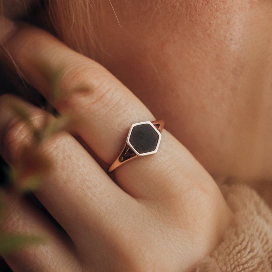 Schmuck holzkern Ringe | Facade Ring