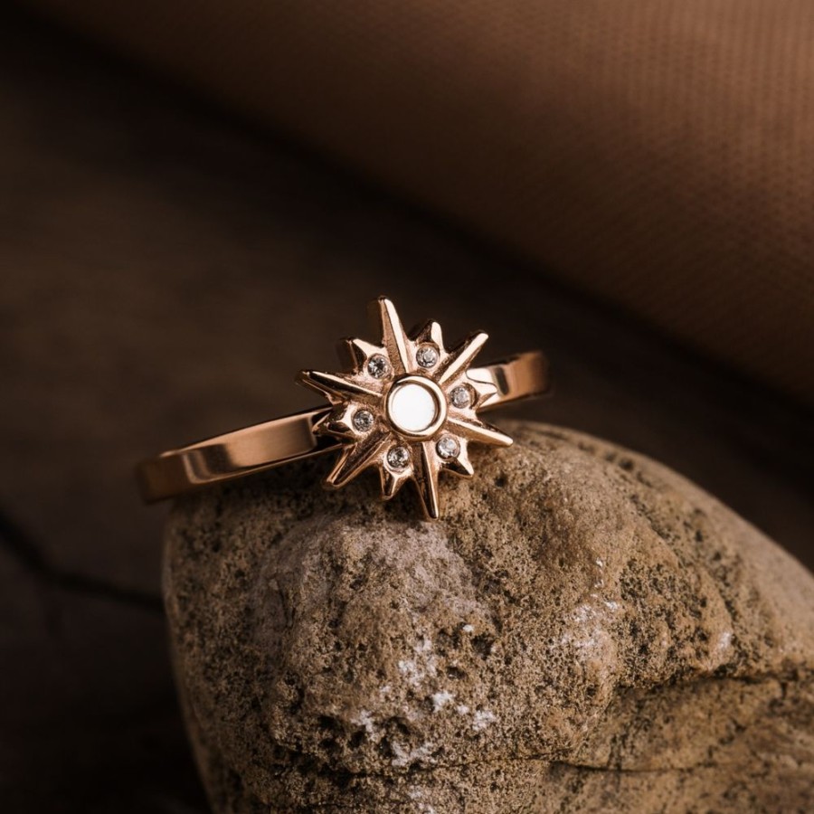 Schmuck holzkern Ringe | Asterisk Ring