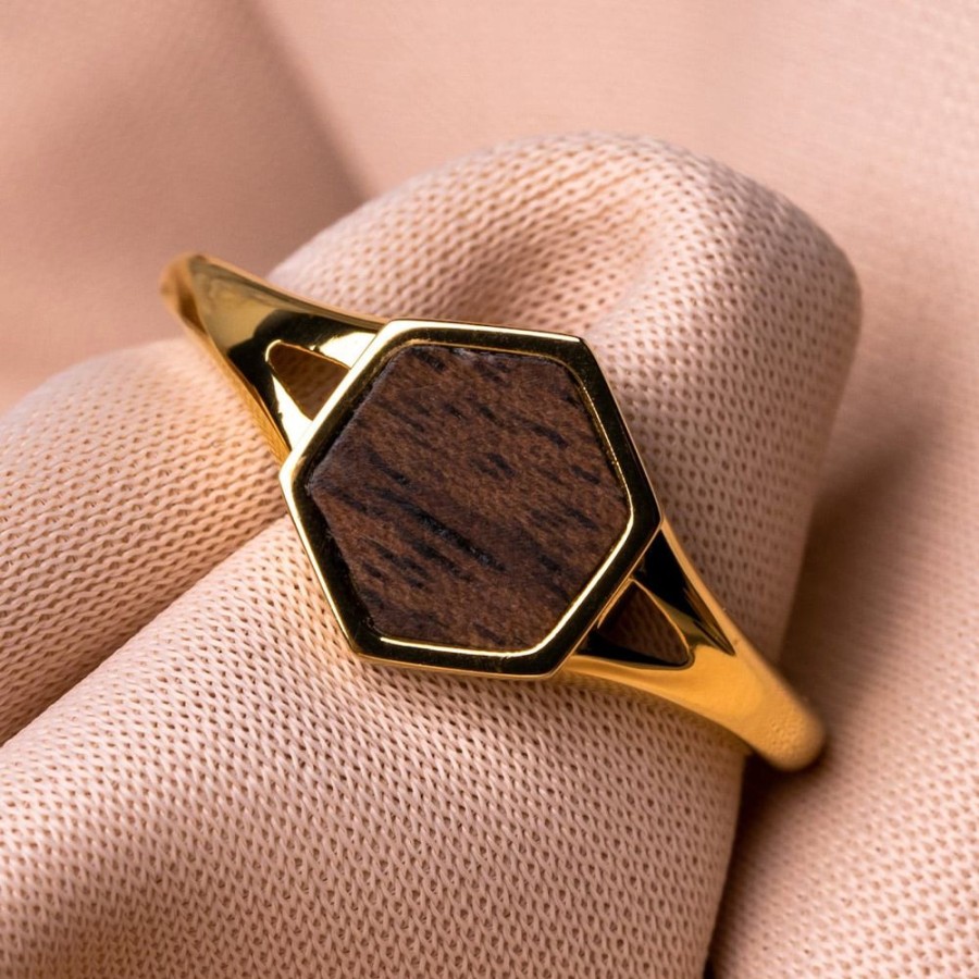 Schmuck holzkern Ringe | Facade Ring