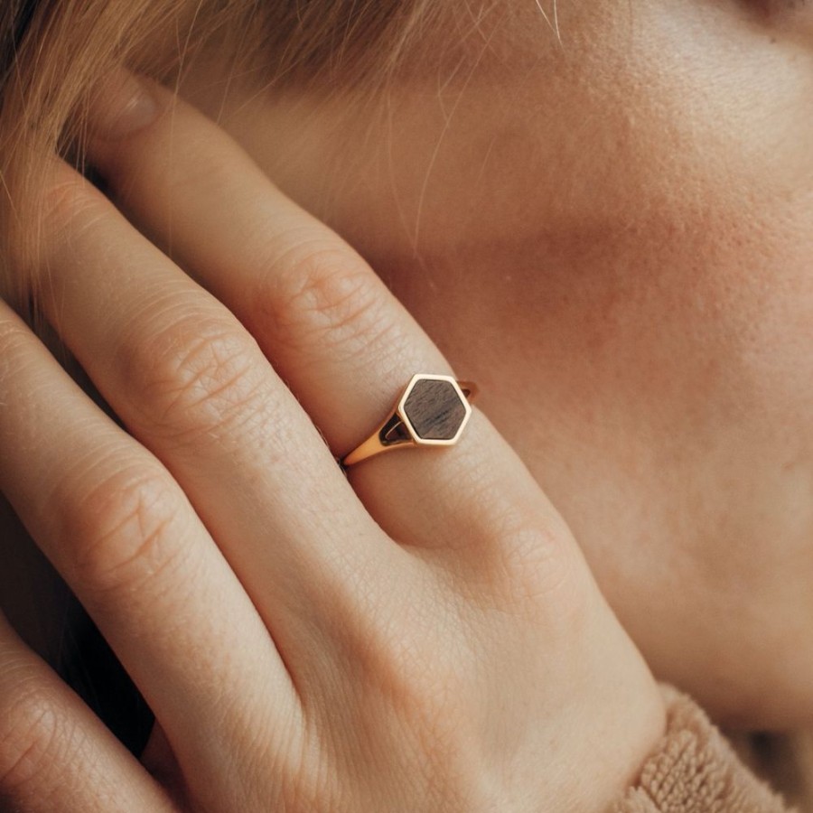 Schmuck holzkern Ringe | Facade Ring