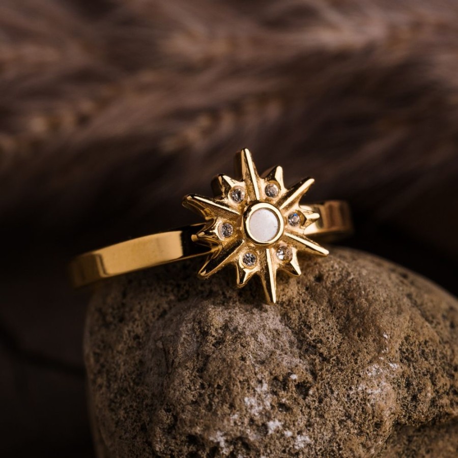 Schmuck holzkern Ringe | Asterisk Ring