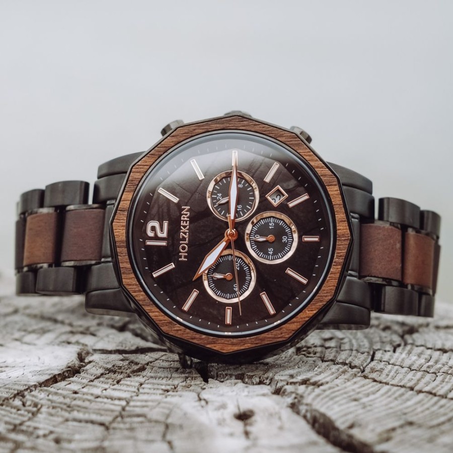 Uhren holzkern Chronograph | Beowulf